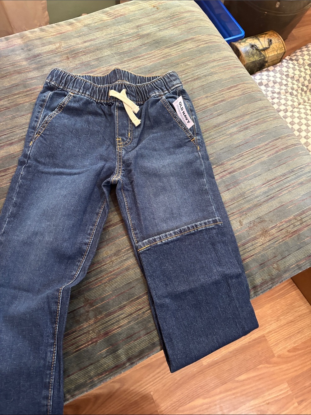 Old Navy Dark Blue Kids Denim Jogger Pants